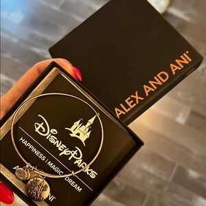 Alex and Ani Gold Disney Parks Charm Bracelet